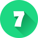 numero 7 icon