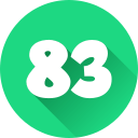 número 83 icon