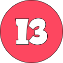 número 13