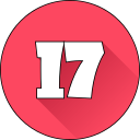 número 17 icon