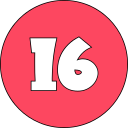 número 16 icon