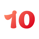 numero 10 icon