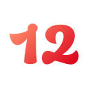 numero 12 icon