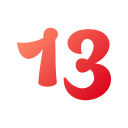 número 13 icon