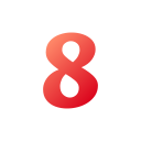 numero 8 icon