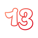 número 13