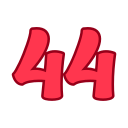 44