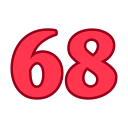 68