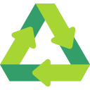 símbolo de reciclaje icon