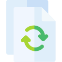 papel reciclado icon