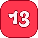 número 13