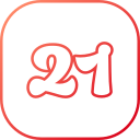 número 21 icon