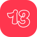 número 13