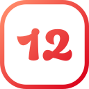 numero 12 icon