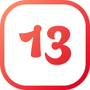 número 13 icon