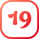 número 19 icon