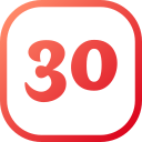 numero 30 icon