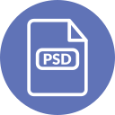 formato photoshop icon