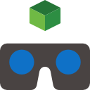 gafas 3d icon