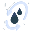 reciclaje de agua icon