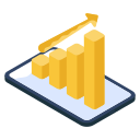 tabla de crecimiento icon