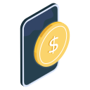 dinero móvil icon