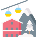 Ski resort icon