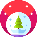 globo de nieve icon