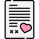 Love letter icon