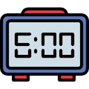 reloj digital icon