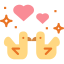 pájaros del amor icon