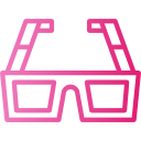 gafas 3d icon