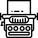 máquina de escribir 