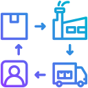 cadena de suministro icon