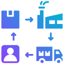 cadena de suministro icon