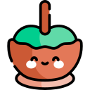 manzana de caramelo icon