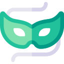 máscara de carnaval icon