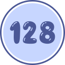 128 