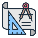 dibujo técnico icon