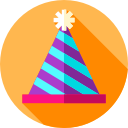 sombrero de fiesta icon