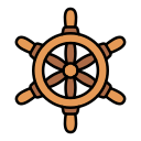 rueda de la nave icon