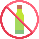 no alcohol