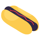 hamburguesa de perrito caliente icon