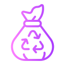 bolsa reciclable icon