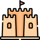 castillo de arena icon