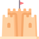 castillo de arena icon