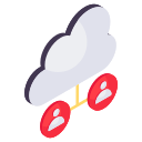 usuario de la nube icon