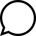 Speech bubble icon