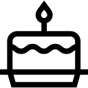 pastel de cumpleaños icon