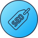 etiqueta seo icon